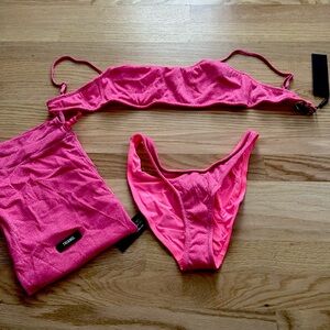 Triangl bikini, new with tags and bag. Both size small